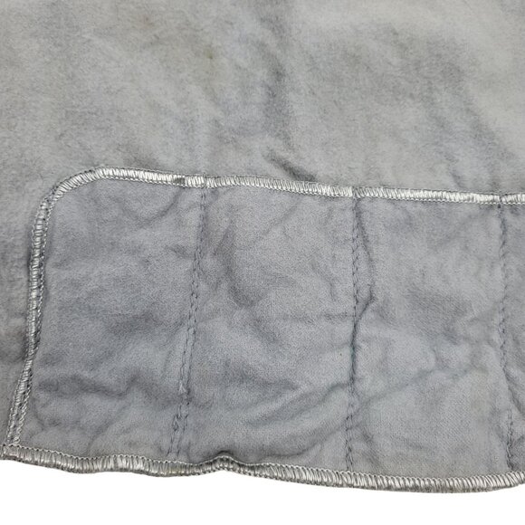 Vintage Silverware Cutlery Fabric Storage Roll Bag Holder Set of 2 Gray - Picture 6 of 9